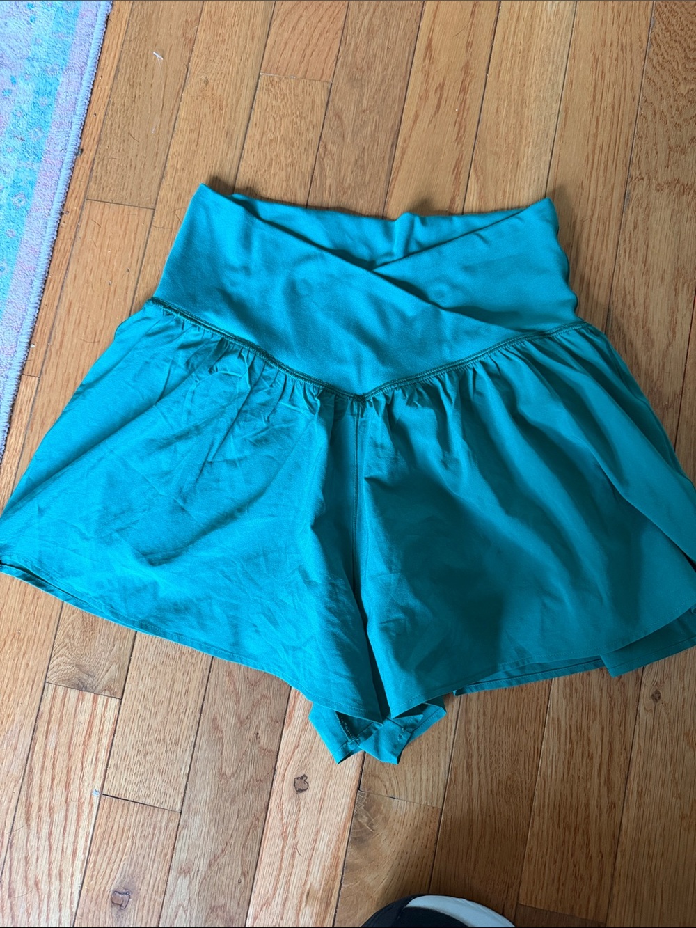 aerie Turquoise green Athletic Shorts small